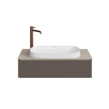 Тумба MAGICA подвесная 90, 1 ящик, вечерний серый матовый