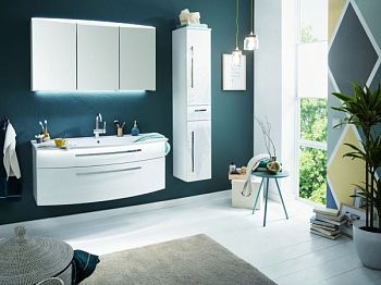 Комплект мебели Puris Speed, 800 мм, цвет белый высокоглянцевый