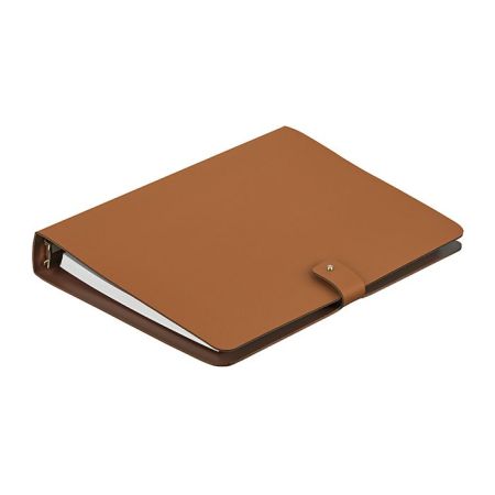 ADJ Блокнот А5, 16,5x25 см., цвет: коньяк/бордо, артикул 1625.09/30