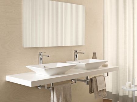 Смеситель для раковины  JACOB DELAFON ALEO+ E72337-CP (хром, L-15,7 H-21,2), шт, артикул E72337-CP