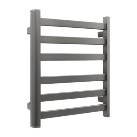 Полотенцесушитель электрический Fixsen BASIC 600х500 FX-7400F, графит, артикул FX-7400F