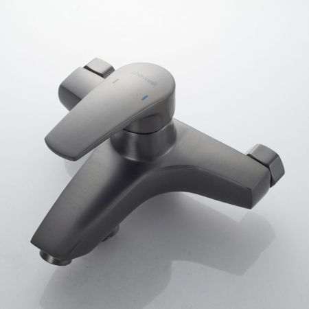 Смеситель для ванны Shevanik S5002T, оружейная сталь, артикул S5002T