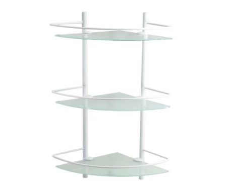 K-3133WHITE Полка стеклянная тройная, артикул K-3133W