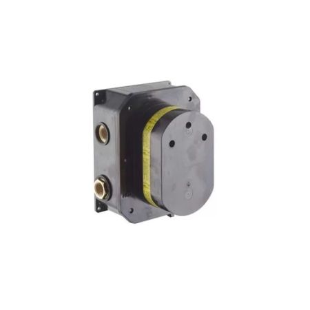 Универсальная внутренняя часть для термостатического кнопочного смесителя на два потока для душа, артикул 27751KM.00.000