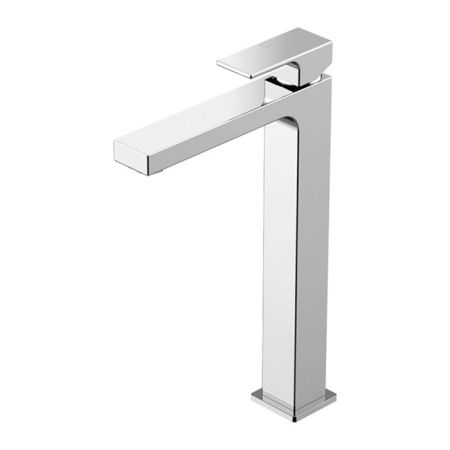 Gattoni Kubik Смеситель для раковины высокий 299 мм.излив 150мм,цвет хром, артикул 2584/25C0cr