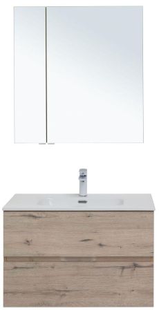 Мебель для ванной Aquanet Алвита New 80 2 ящика, дуб веллингтон белый, артикул 00274202