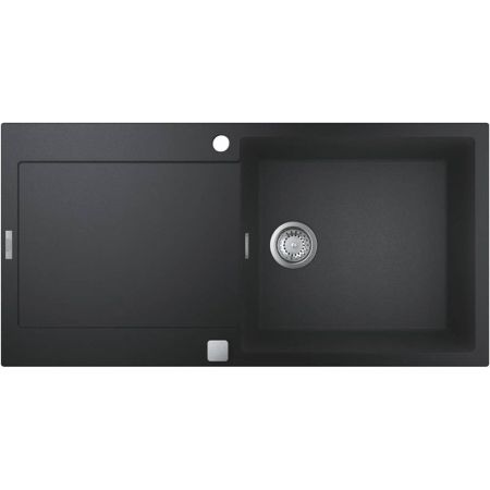 Мойка GROHE K500 с одной чашей, 1000 x 500 мм, черный гранит (31645AP0)