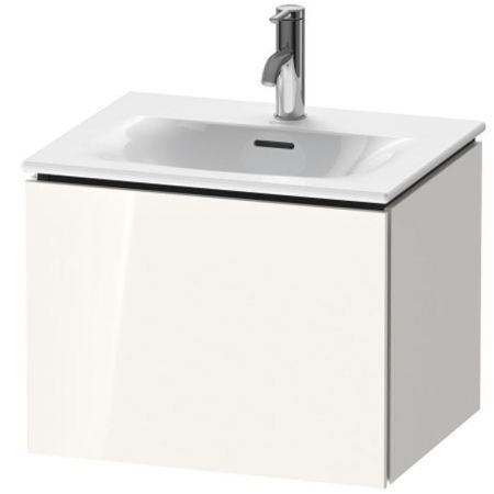 Duravit L-Cube Тумба подвесная под раковину # 234453, 1 выдвижное отделение, 400x520x421мм, цвет White High Gloss, артикул LC613402222