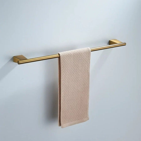 Полотенцедержатель Shevanik SG5717G, золотой сатин, артикул SG5717G