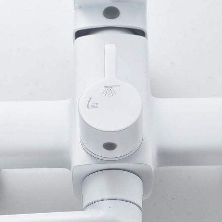 Смеситель для ванны Shevanik S9922C, белый