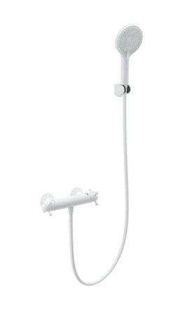 Смеситель для душа с термостатом WONZON & WOGHAND Strato, Белый матовый (WW-B2048-A-MW)