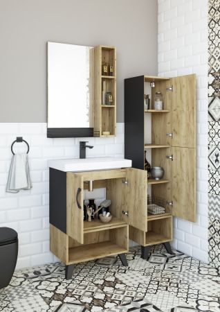 Тумба Выборг 60/2 (Дк/З) (MODUO SLIM 60), артикул С16293