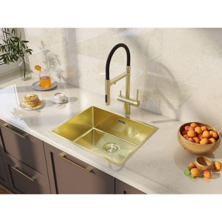 Кухонная мойка Grandex Aqua Proline 5041741, золото, артикул 5041741