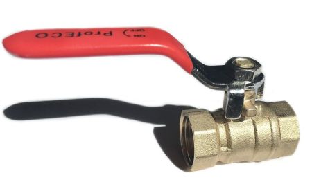 Кран шаровой ProfECO 2 ВР-ВР муфтовый ручка Ду50 Ру40 (11Б27п1), артикул PE-2FFL