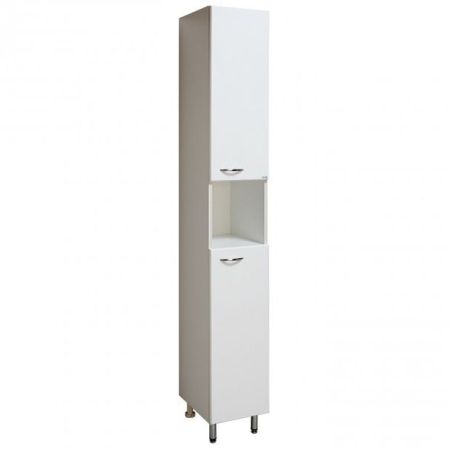 Шкаф пенал Runo 28 4620750021924 Белый