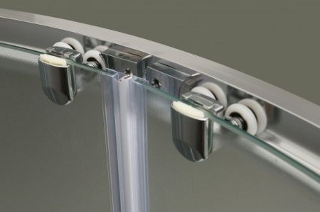 Душевой уголок BelBagno Uno R-2 95x95 профиль Хром стекло прозрачное Душевой уголок BelBagno Uno R-2 95x95 профиль Хром стекло прозрачное