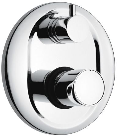 Внутристенный смеситель Minu на 3 выхода. Без рычага, цвет хром, артикул 83029CR