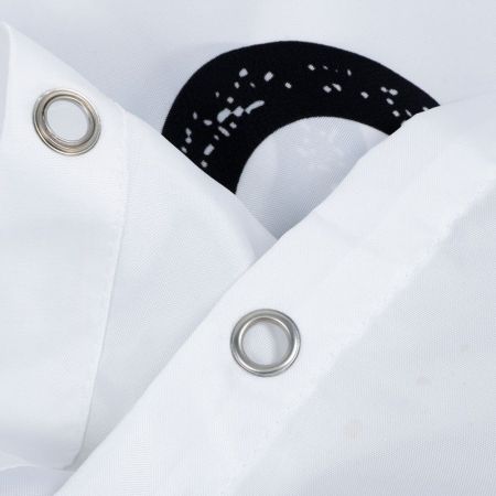 Штора для ванной комнаты FIXSEN DESIGN FX-2500, белый/черный, артикул FX-2500