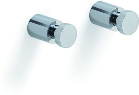 Gedy, набор из 2-х коротких крючков, цвет хром, артикул 2227(13)