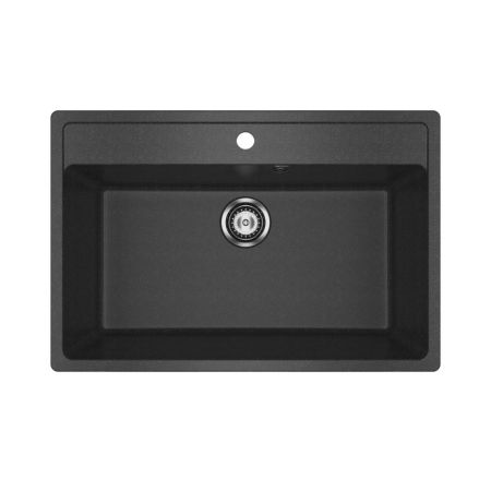 Кухонная мойка Ulgran U-600-308, черный, артикул U-600-308
