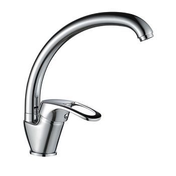 Смеситель для кухни WesnaArt KOMETA, KOM17-12040, хром