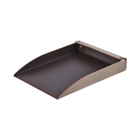 ADJ Лоток для бумаг, 32x23 см., цвет: капучино/шоколад, артикул 103.04/06