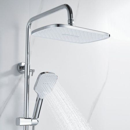 Душевая система Shevanik S4036, хром