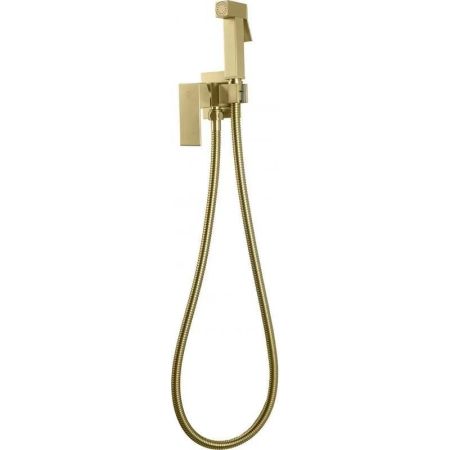 Гигиенический душ со смесителем встраиваемый FILARETE Fing FL101MG, матовое золото