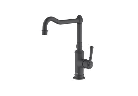 Смеситель для кухни AQUATEK, матовый черный AQ1580MB КЛАССИК, артикул AQ1580MB