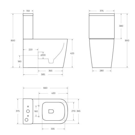 Унитаз-компакт безободковый BELBAGNO ALBANO, артикул BB903SC
