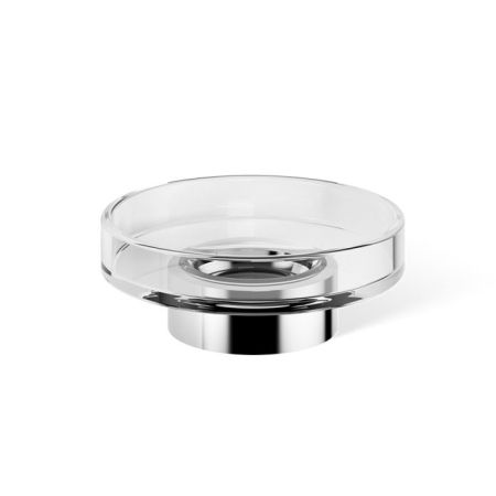 Decor Walther Century STS Мыльница настольная, прозрачное стекло, цвет: хром, артикул 0587400