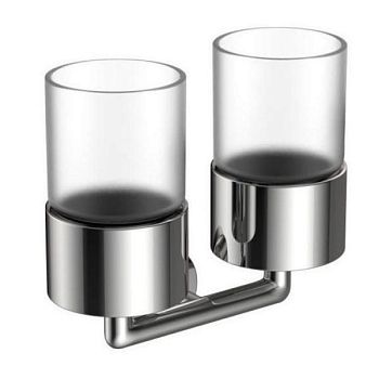 Стакан для ванной комнаты двойной Raglo R320.08, хром