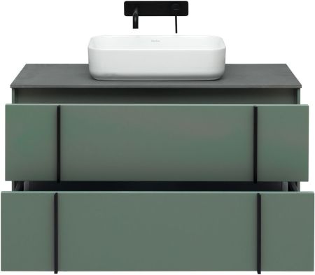 Тумба под раковину Allen Brau Reality 100 1.32007.CGM олива матовый, артикул 1.32007.CGM