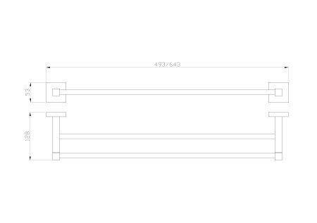 Полотенцедержатель двойной WONZON & WOGHAND POLO, Брашированный никель (WW-8911-BN) Полотенцедержатель двойной WONZON & WOGHAND POLO, Брашированный никель (WW-8911-BN)