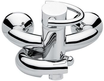 Смеситель Twist для ванной, цвет хром