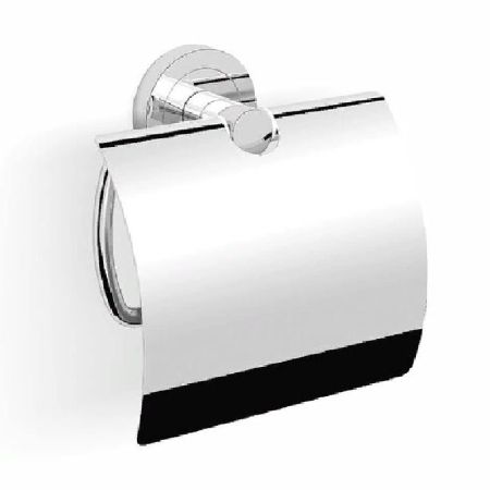 Держатель туалетной бумаги Langberger Burano 11041A с крышкой Хром, артикул 11041A