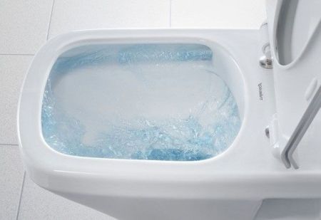 Унитаз, Duravit, Durastyle, ширина, мм-370, глубина, мм-630, высота, мм-420, тип установки-напольный, форма чаши-овальная, выпуск-горизонтальный, декор-без декора, материал-керамика, бачок-необходимо заказать, сиденье в комплекте-необходимо заказать, креп, артикул 2155090000