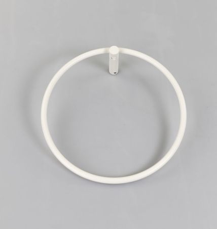 Stil Haus Hashi, полотенцедержатель - кольцо, цвет белый матовый, артикул HS07(24)