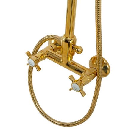 Душевая стойка со смесителем, верхним и ручным душем CEZARES LORD-CD, артикул LORD-CD-30-02-M