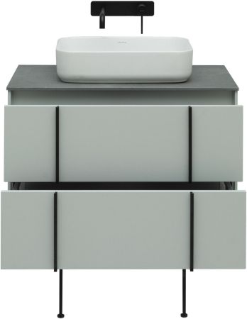 Тумба под раковину Allen Brau Reality 80 1.32005.PWM папирус матовый, артикул 1.32005.PWM