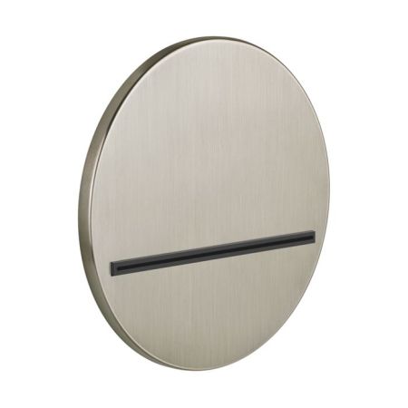 GESSI VENTI20 Излив настенный Ø207 мм., каскадный, цвет Finox Brushed Nickel, артикул 65295#149