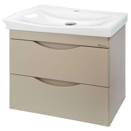 Тумба под раковину Bellezza Санриса 60 4630109180455 подвесная Капучино, артикул 4630109180455