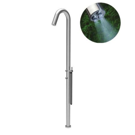 Fima Carlo Frattini Outdoor Душевая колонна с одним выходом OUTSIDE, цвет: нержавеющая сталь Fima Carlo Frattini Outdoor Душевая колонна с одним выходом OUTSIDE, цвет: нержавеющая сталь