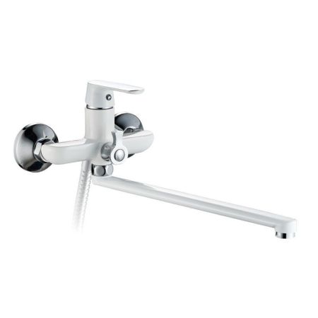 Смеситель для ванны Haiba HB22804, белый, артикул HB22804