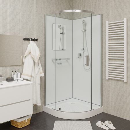 Кабина KORRA90T душевая Cerutti SPA (90x90x205)