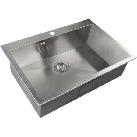 Кухонная мойка ZorG X SH X 7551 Матовый хром