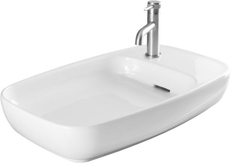 Раковина накладная Allen Brau Liberty 4.32012.20 белый, артикул 4.32012.20