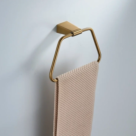 Кольцо для полотенец Shevanik SG5706G, золотой сатин, артикул SG5706G