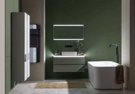 Тумба под раковину Allen Brau Infinity 100 1.21003.CGM олива матовый, артикул 1.21003.CGM