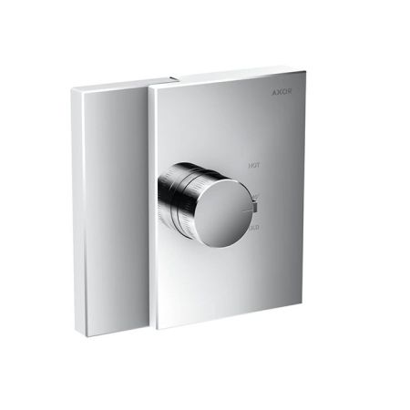 AX Edge Встраиваемый термостат для душа Highflow, на 1 источник (внешняя часть), цвет: хром, артикул 46740000